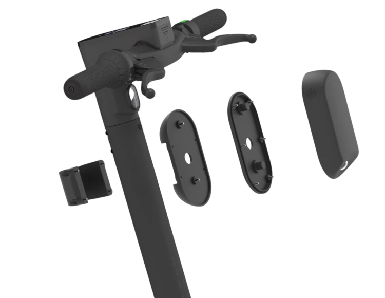 Drover AI's Path Pilot is a small, self-contained module with a camera and all the necessary onboard AI vision processing