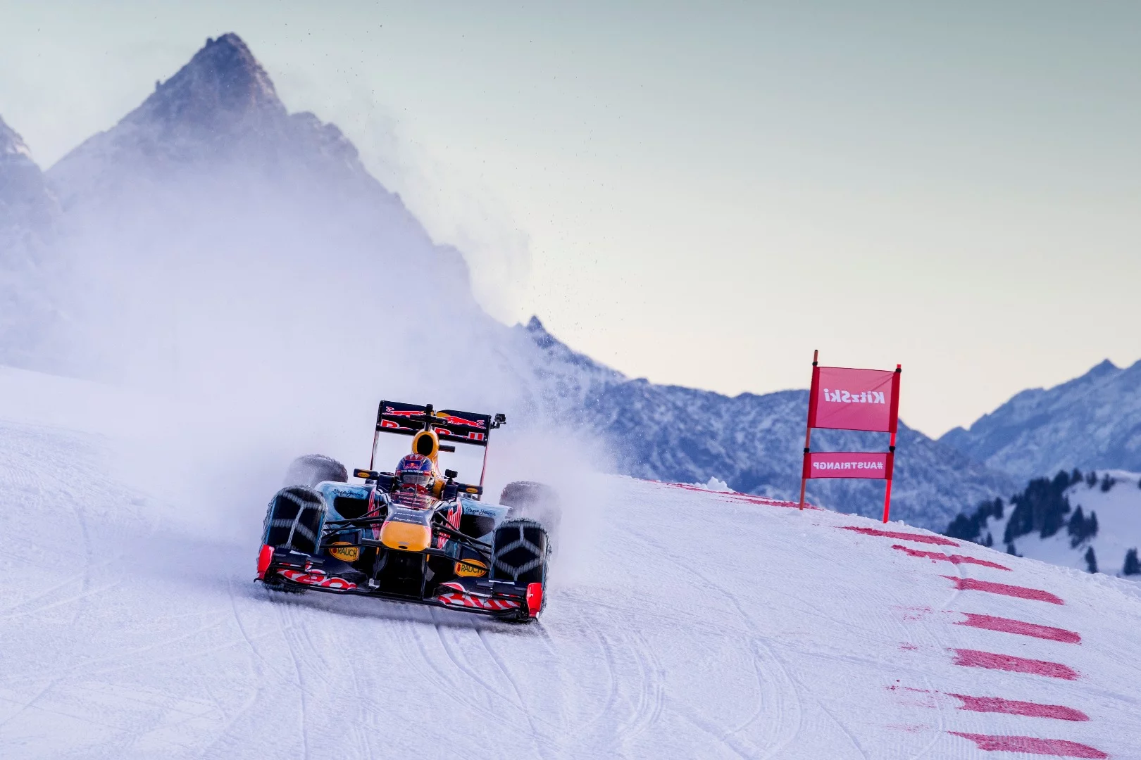 Red Bull RB7 on the snow