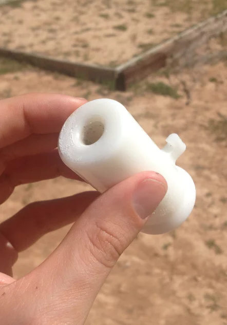 .38 caliber Liberator barrel after firing (Photo: Defense Distributed)