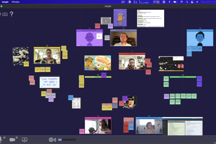 absurd:joy is developing a virtual office/collaboration platform for remote teamworking that's "built to be playful, joyful and fun"
