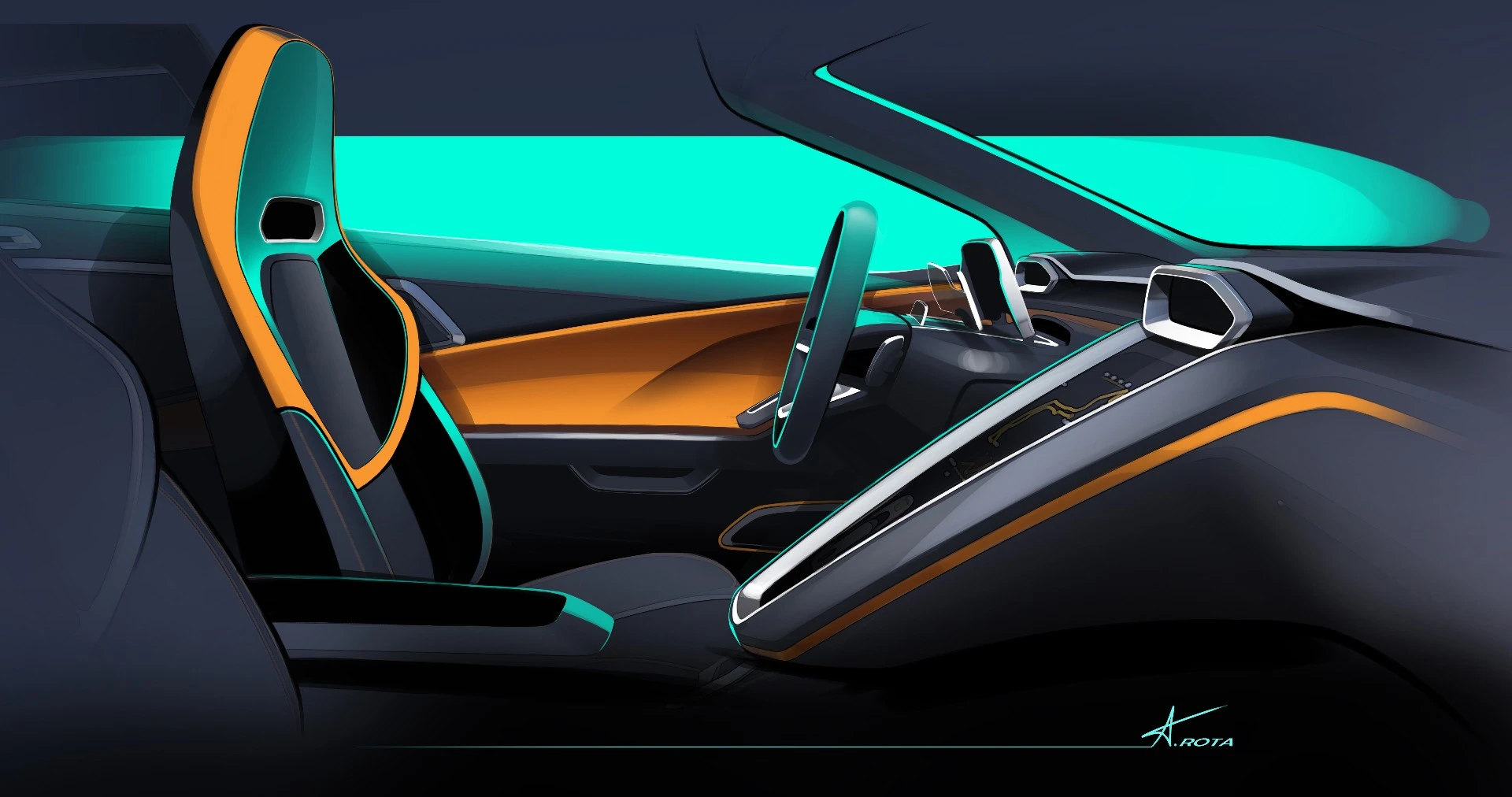 Interior rendering