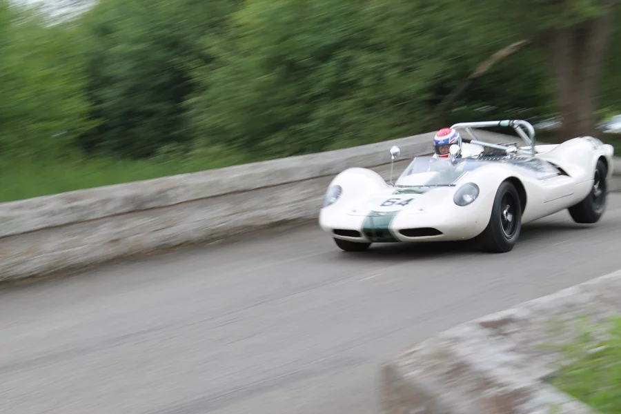 1964 Lotus 30 driven by Andrew Bradshaw