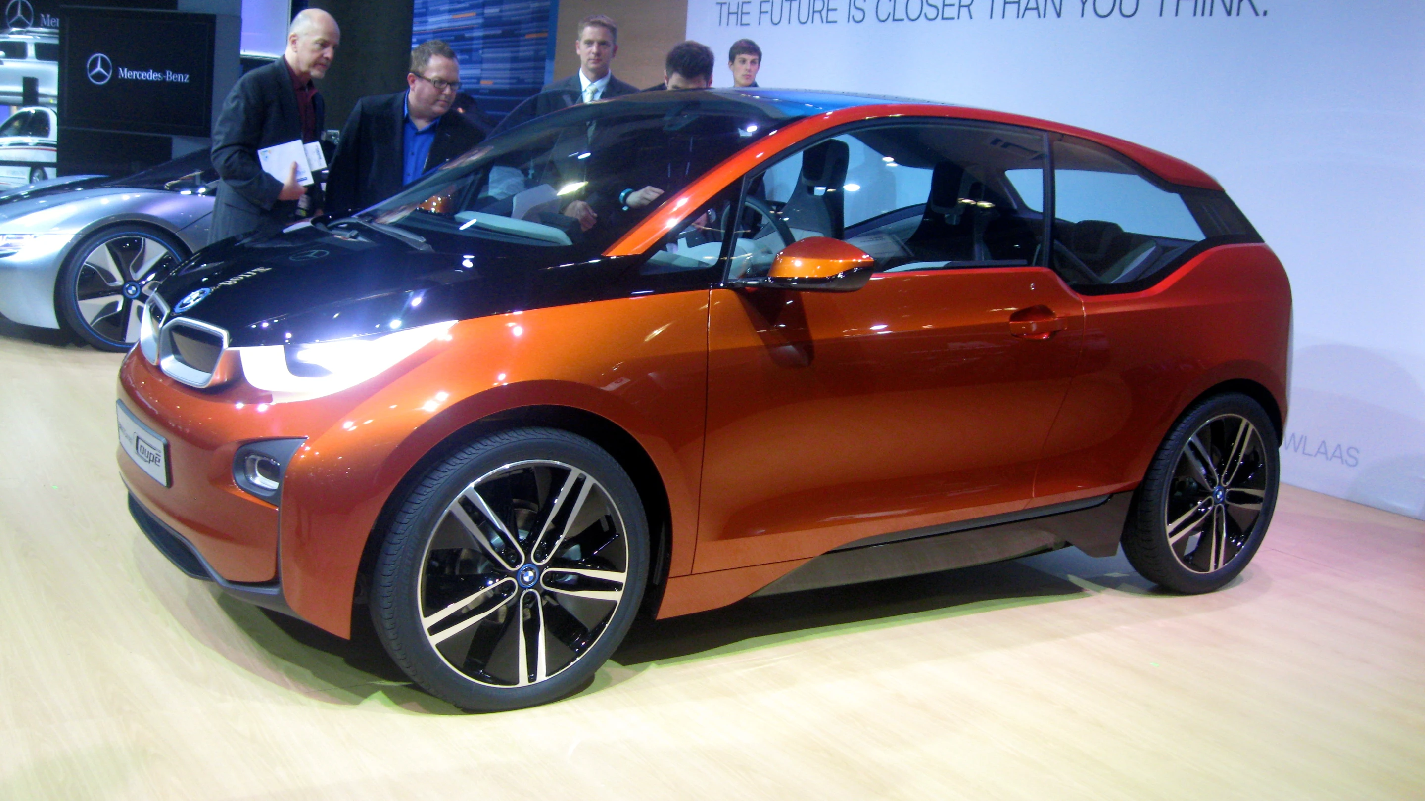 The BMW i3 Concept Coupe debuts at the 2012 LA Auto Show