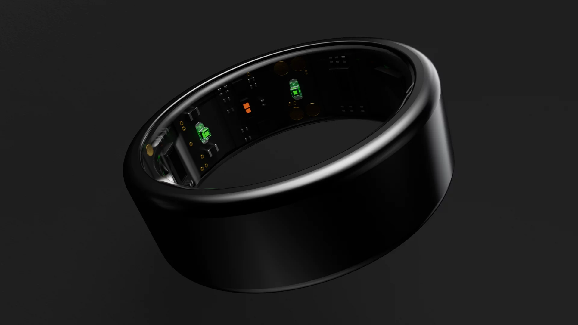 The Ice Ring sports onboard sensors to monitor heart rate, blood oxygen, stress levels and activity