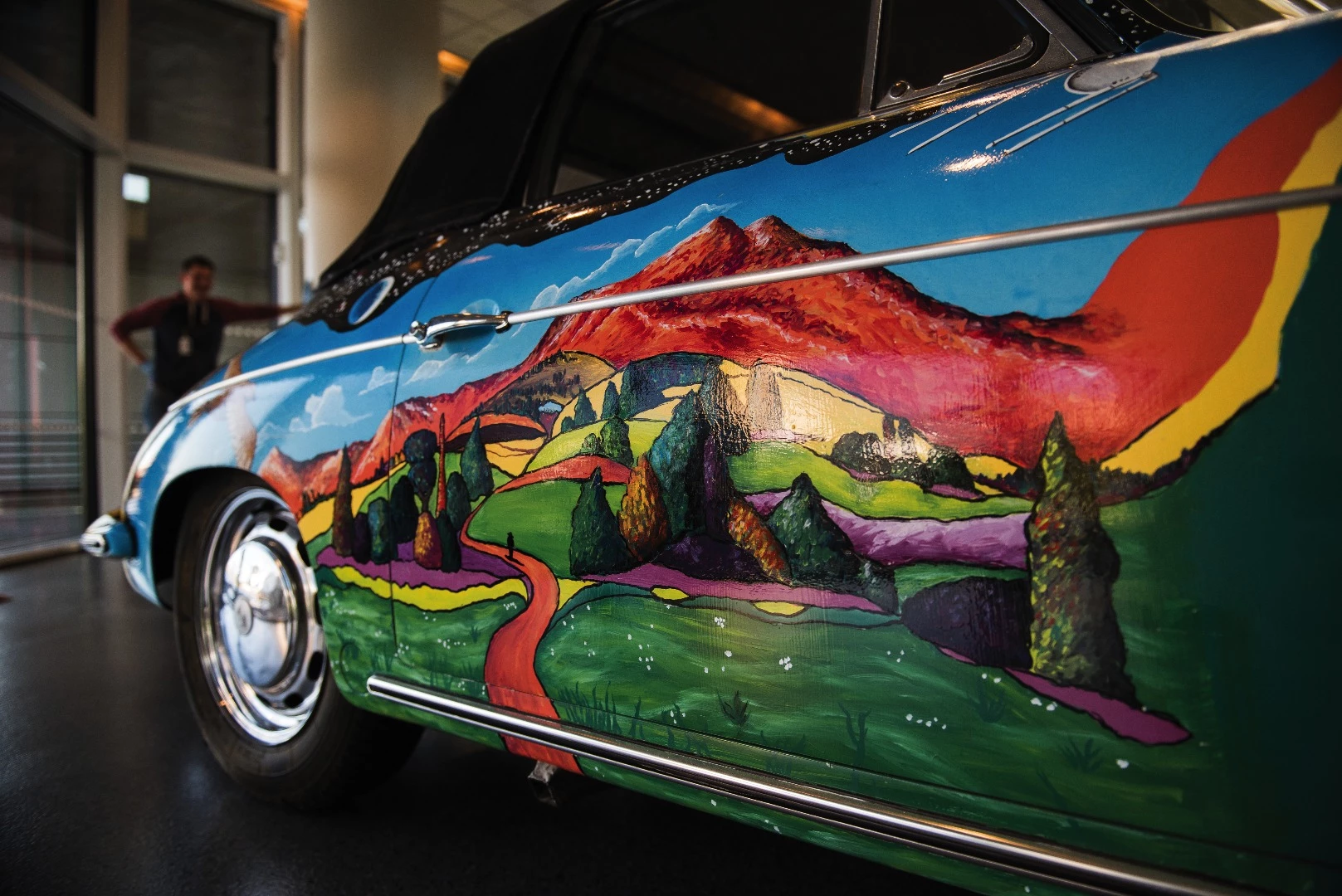 RM-Sotheby's has yet to put an estimate on Janis Joplin’s 1964 Porsche 356 C 1600 SC Cabriolet, and may not do so as it could quite possibly go the same way as the Lennon Roller which Sotheby's sold for ten times it's estimate in 1985. This car is a landmark piece of cultural memorabilia, as original and distinctive as it's owner.