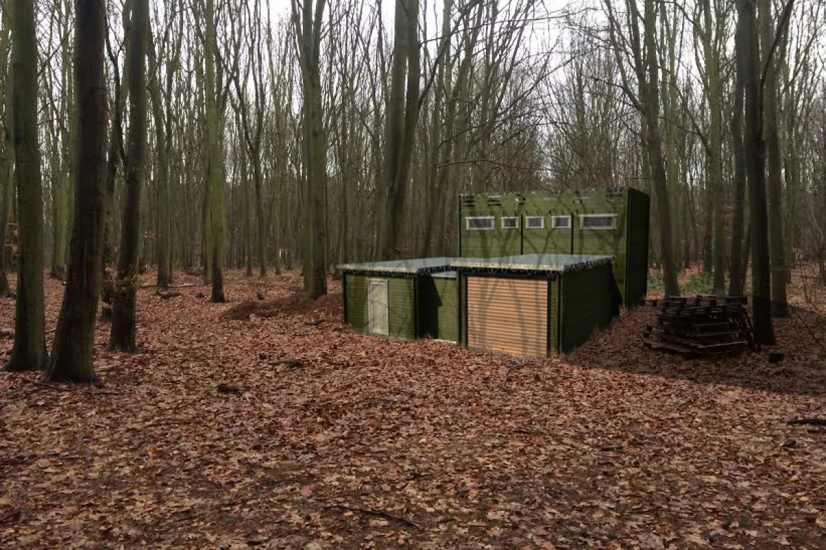 Tiger Sheds has turned to Kickstarter to try and build its "zombie-proof" cabin