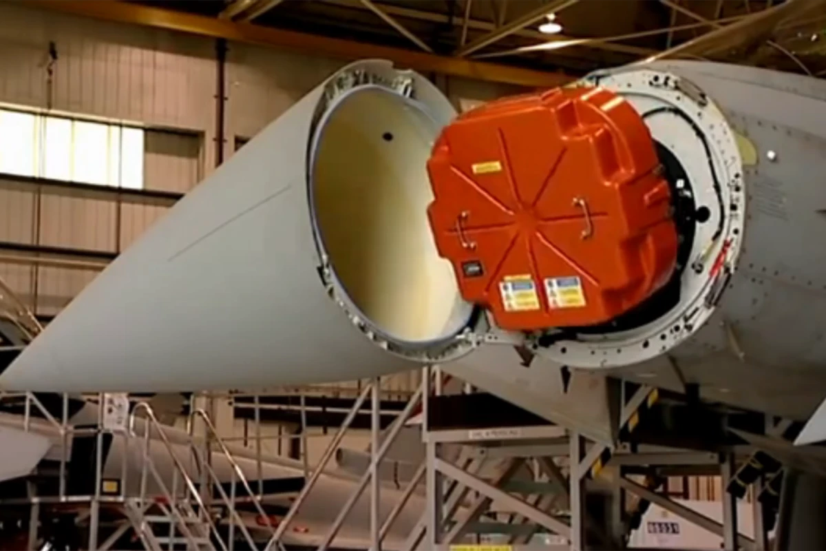 Captor E-Scan radar system installed aboard BAE's IPA5 development aircraft (Photo: BAE Systems)