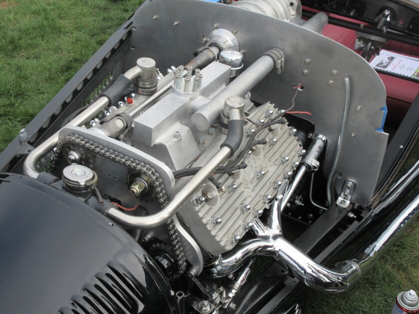 1932 Ford Bob Weinberg Roadster owned by Matt & Vicki Jones of Livingstone, Texas