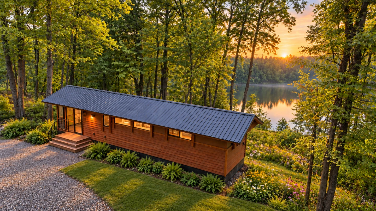 XL tiny house spreads out for maximum comfort on a single floor