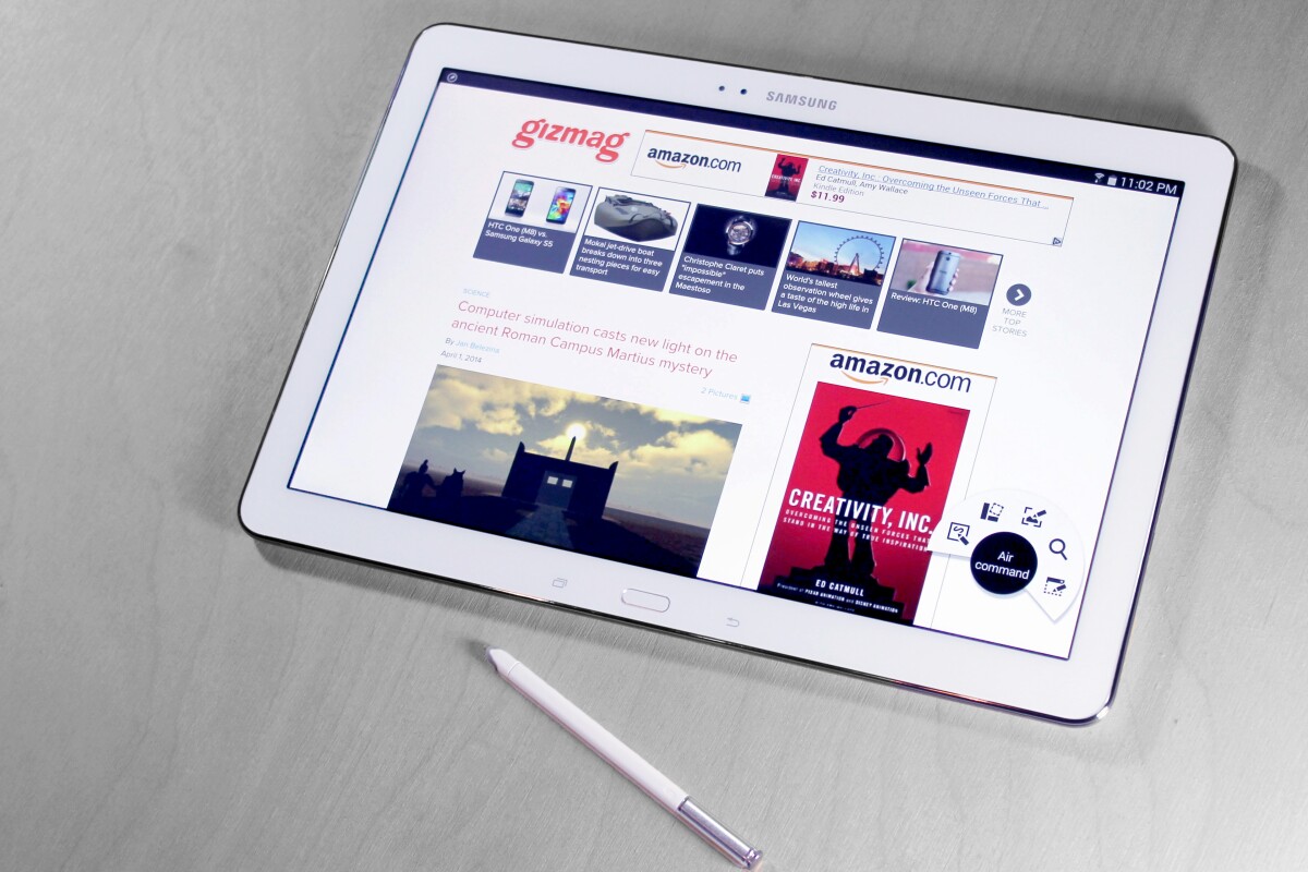 Review Samsung Galaxy Note Pro It's yet another tangent for samsung's tablets tablets, and it complements the galaxy tab and galaxy note. new atlas