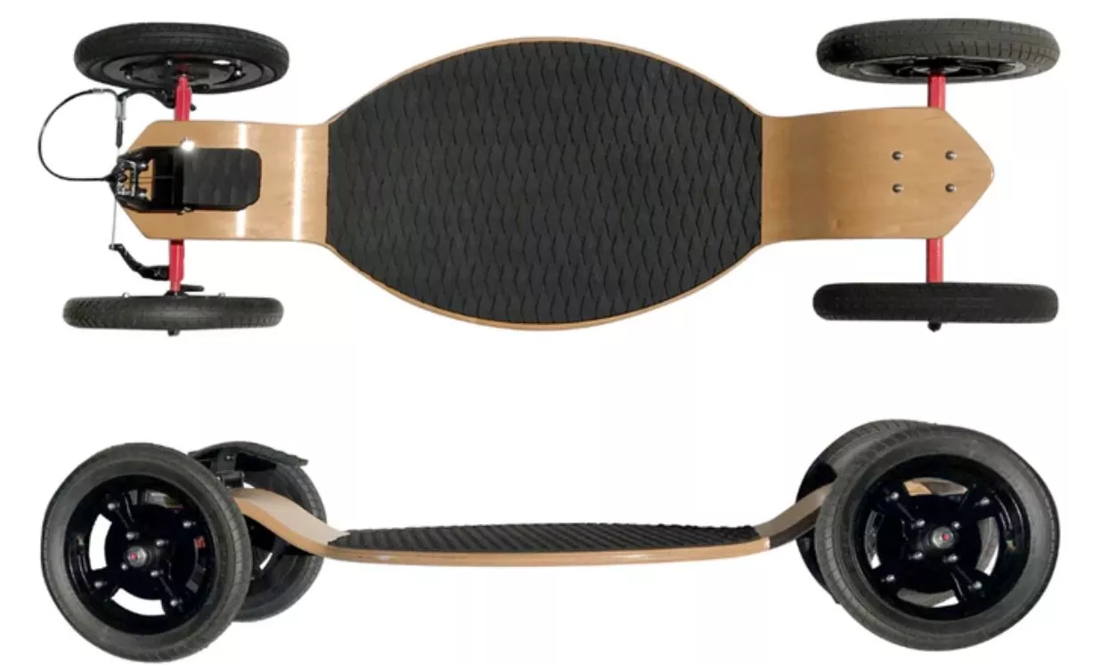 The SlingBoard 2.0 features a new quick trigger braking system