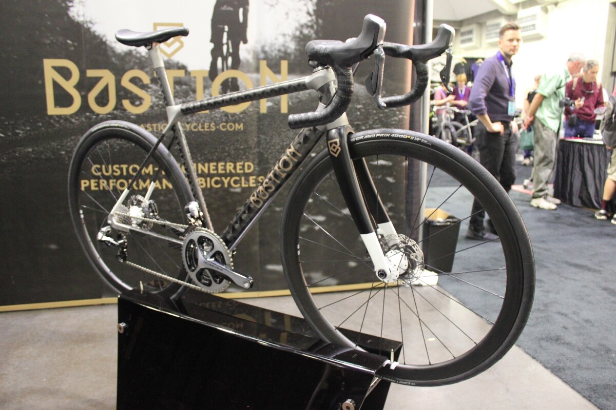 Bastion Cycles' Road Disc bike, on display at NAHBS