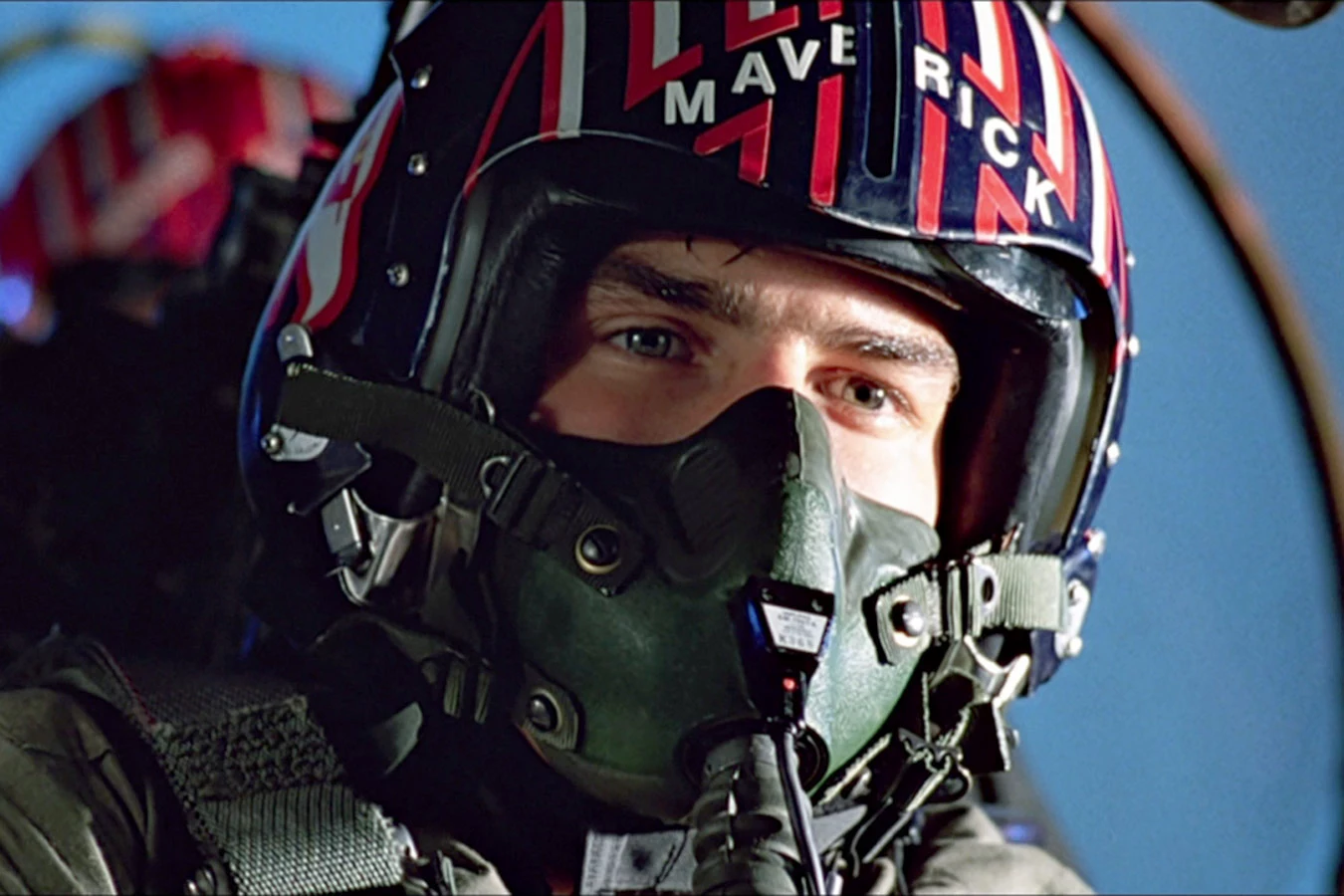 The distinctive flight helmet worn by Tom Cruise as Pete “Maverick” Mitchell in the 1986 movie "Top Gun" sold for $406,250 (inc BP) at Propstore in 2021