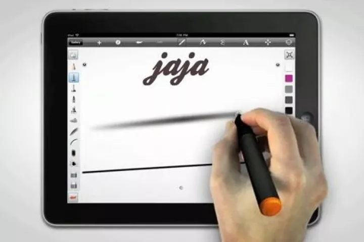 The jaja is a computer stylus that transmits user pressure using high-frequency sound