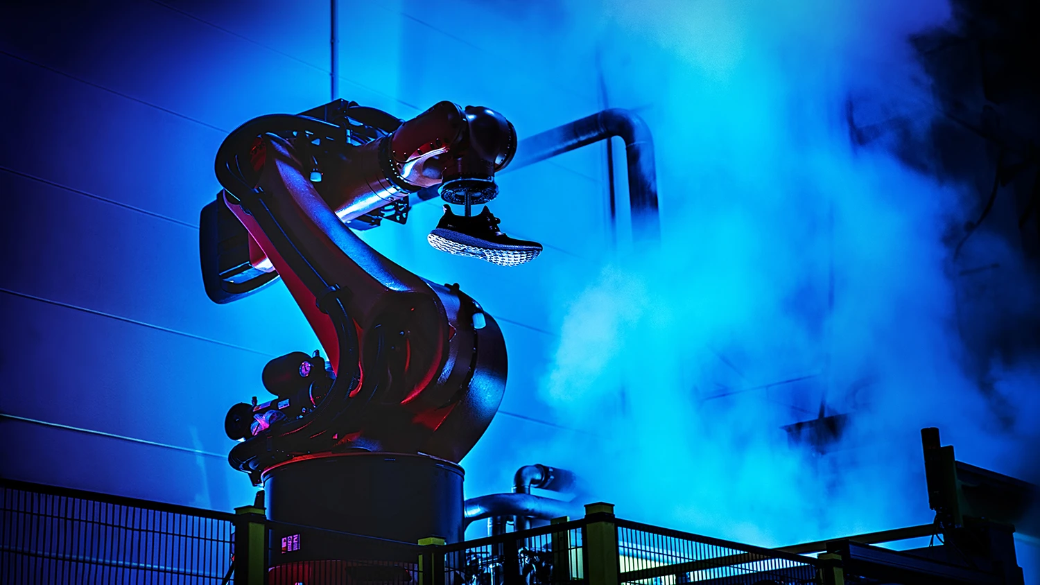 The Speedfactory will allow Adidas to produce goods "faster than ever before," with fewer shipping emissions and with less use of adhesives