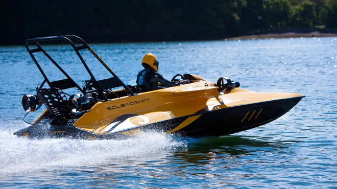 The Scubacraft speedboat submarine