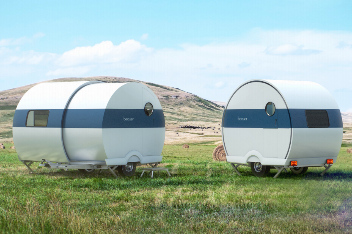 Beauer Telescopic Camper Trailer Expands To House Wandering Twosomes