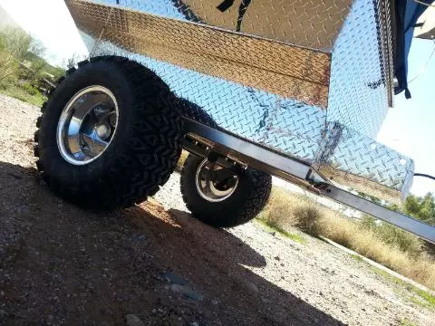 BCT specializes in off-road trailers, but it can also build customers a highway Crawler