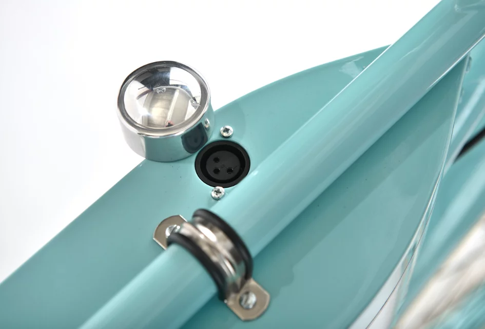 The battery takes six hours to charge from empty