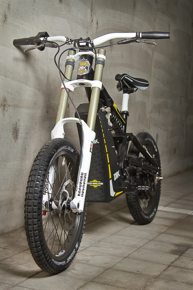 The EMX bike is offered in Street and Cross (off-road) versions