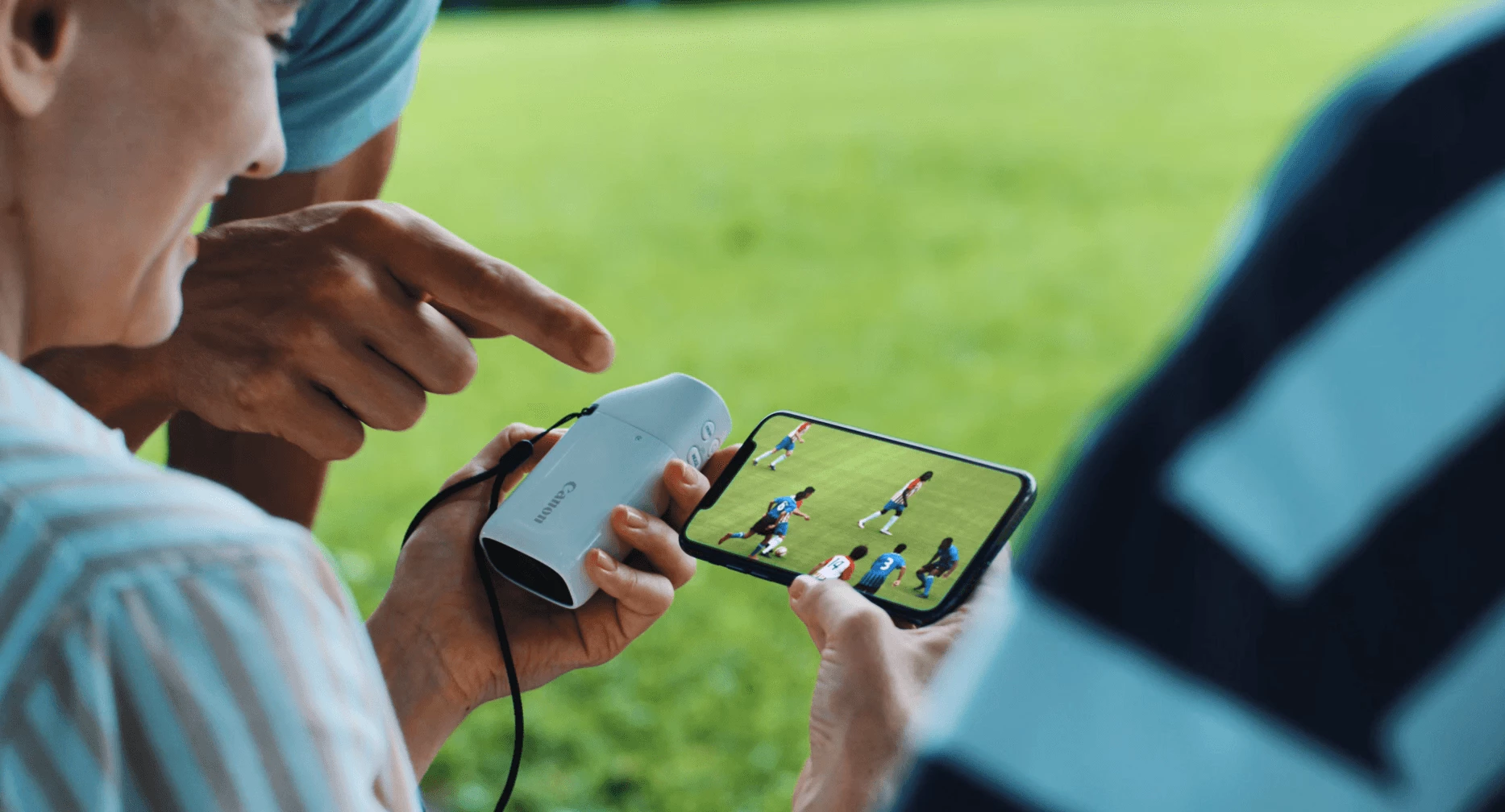 Images and video can be stored on a microSD card or transferred wirelessly to a smartphone