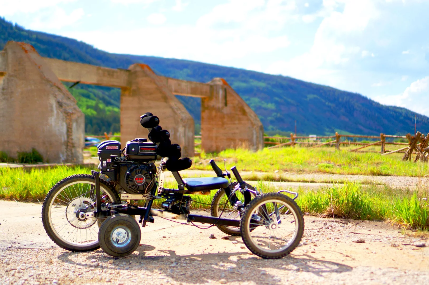 Plans call for there to be four versions of the Comanche – gas and electric off-road models, along with gas and electric street-legal moped models