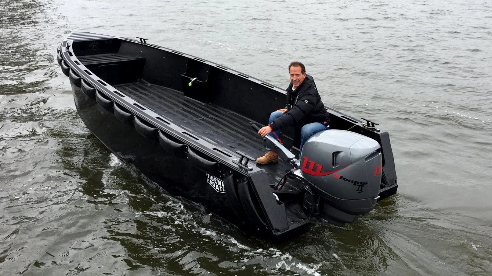 Imagery from the Yanmar Dtorque 111 turbo-diesel 50hp outboard press launch