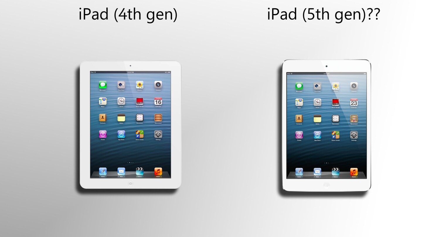 Apple Rumored To Release A Thinner Ipad 5 In March