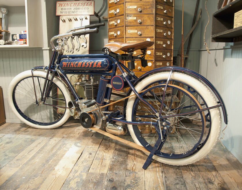 The world's most valuable motorcycle to sell at auction - the 1910 Winchester
