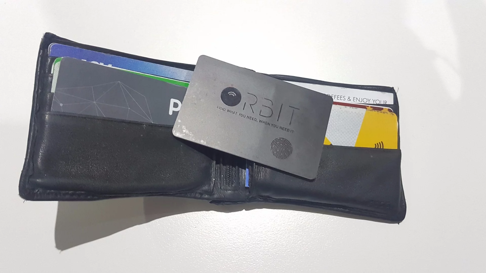 The Orbit Card is a Bluetooth tracker that can help you find your lost wallet