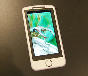 Glasses-free 3D can also be enjoyed in portrait views