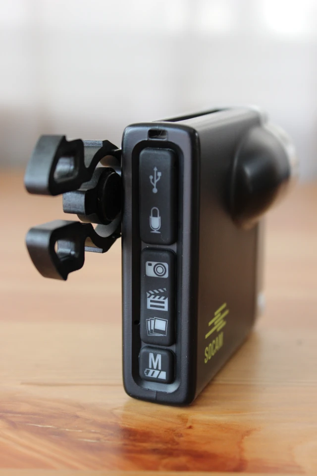 The Socam UltiMate's button controls