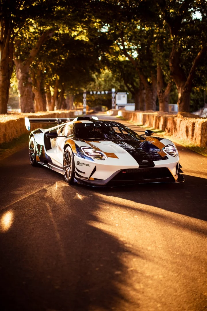 The Ford GT Mk II, built for the track