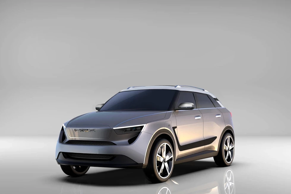 The H2X "Snowy" SUV claims 650 km of emissionsfree range thanks to its fuel cell hybrid powertrain