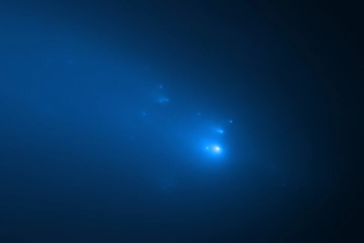 Image of Comet ATLAS taken by Hubble on April 23 this year