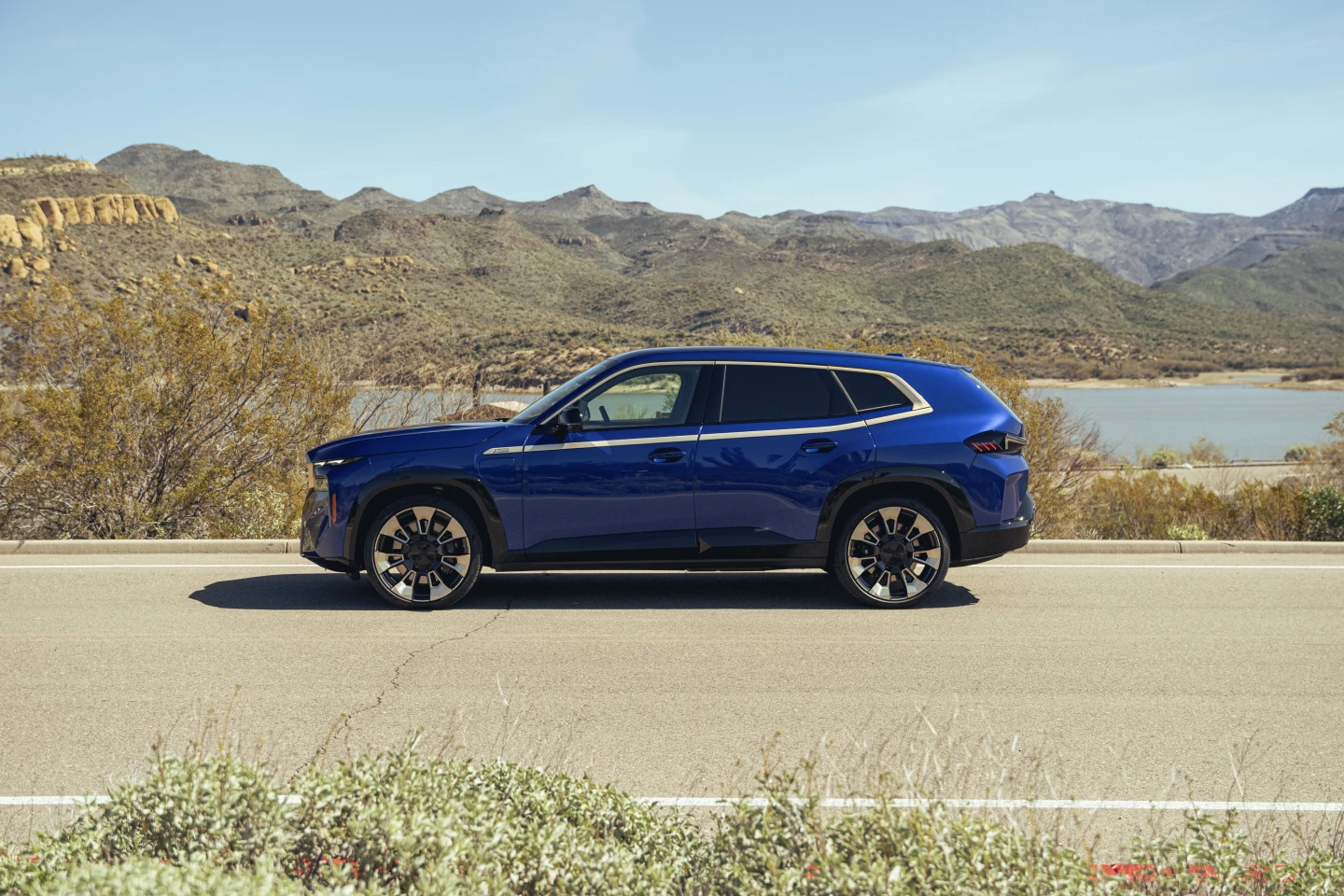 On the road, the BMW XM has the visceral appeal of a V8 muscle car