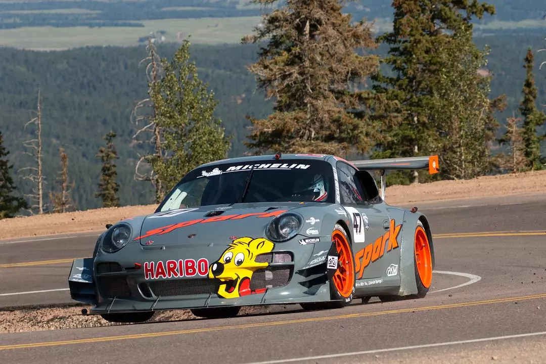 Romain Dumas set a world record in the Pikes Peak Open division (Photo: Paat Kelly)