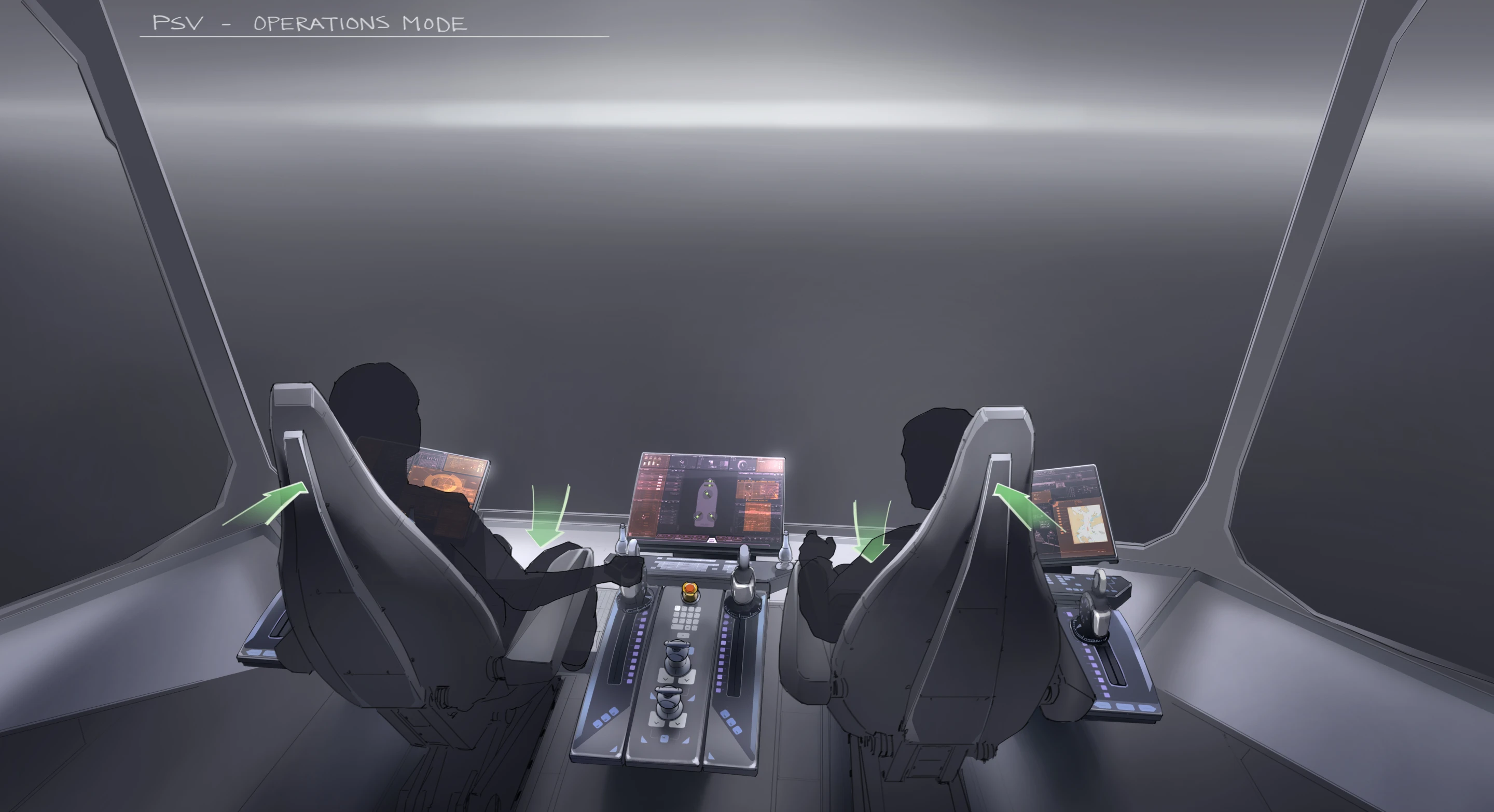 Rolls-Royce oX in operations mode