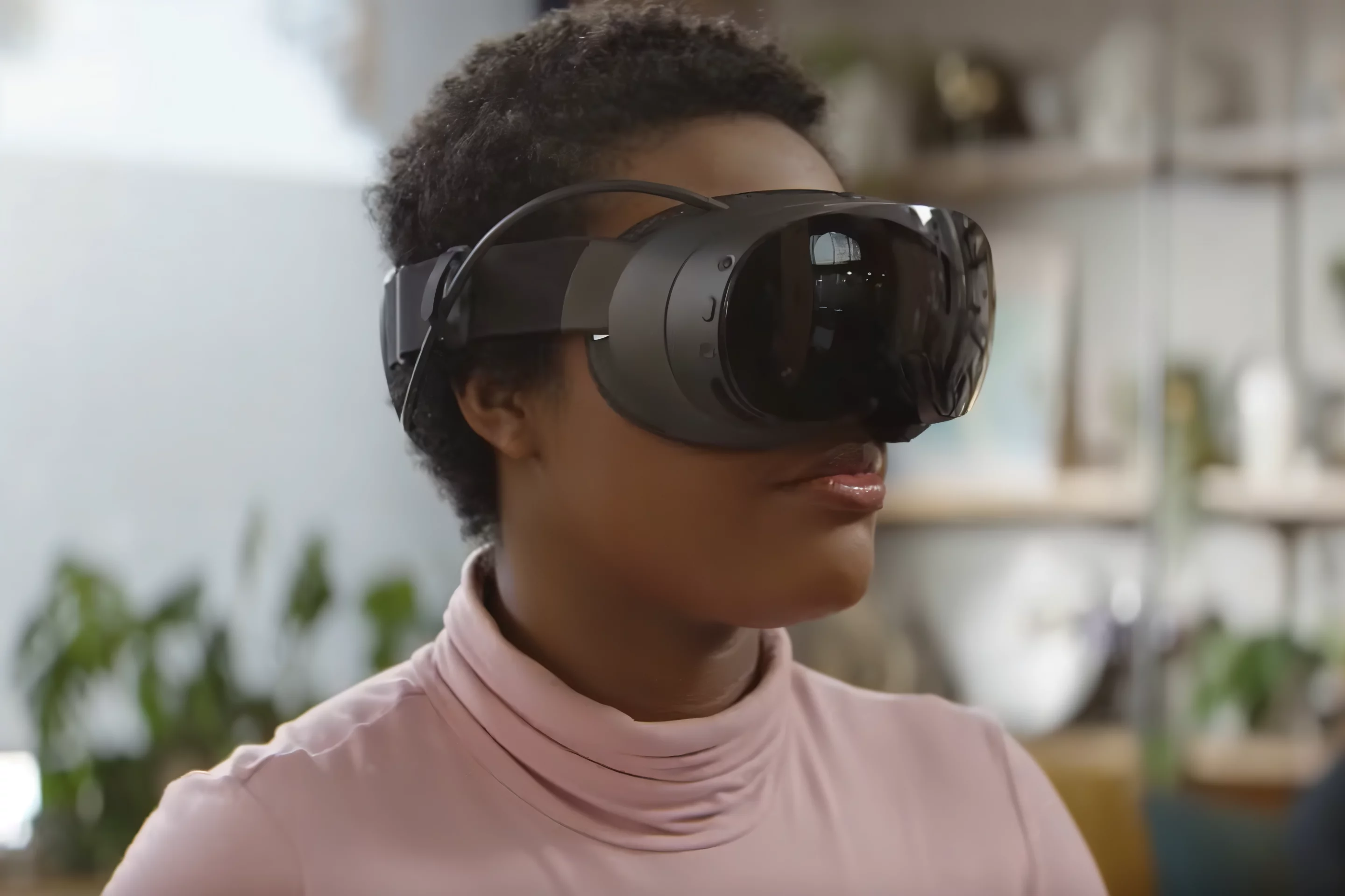 The Frame's foveated streaming feature allows for high-res graphics to be beamed to your field of view, saving bandwidth and reducing latency