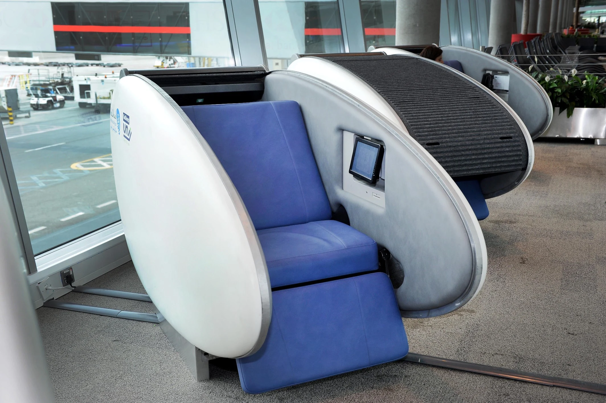 The pods can be rented for about US$12.25