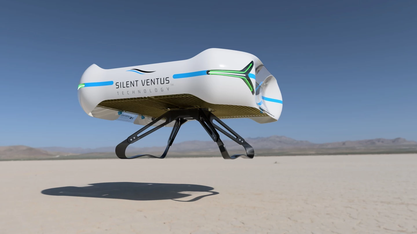 With no moving parts in its propulsion system, this thing flies on ionizied air alone