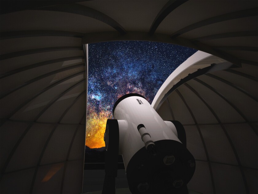 Beyond's stand-out feature is the observatory with a gyro-stabilized telescope