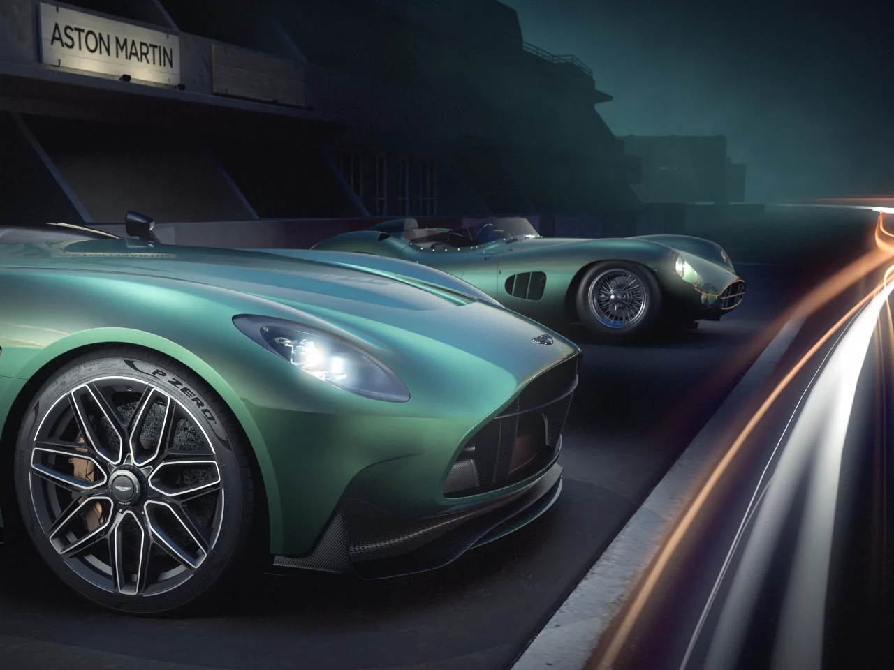 Aston Martin designers looked to the past for inspiration