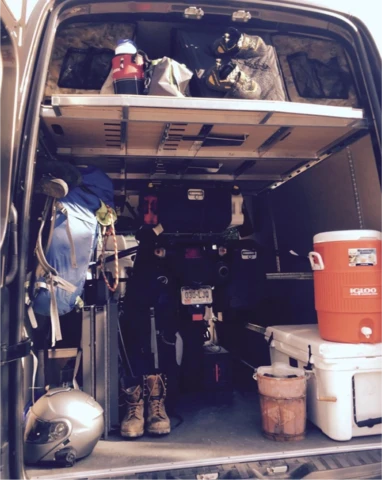 Adventure Wagon RUV all loaded up and ready to play
