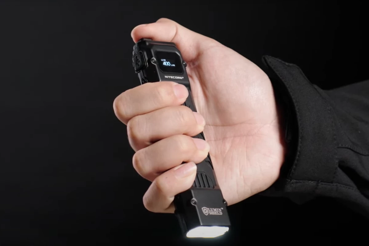 The Nitecore EDC29 features a dual-button activation system