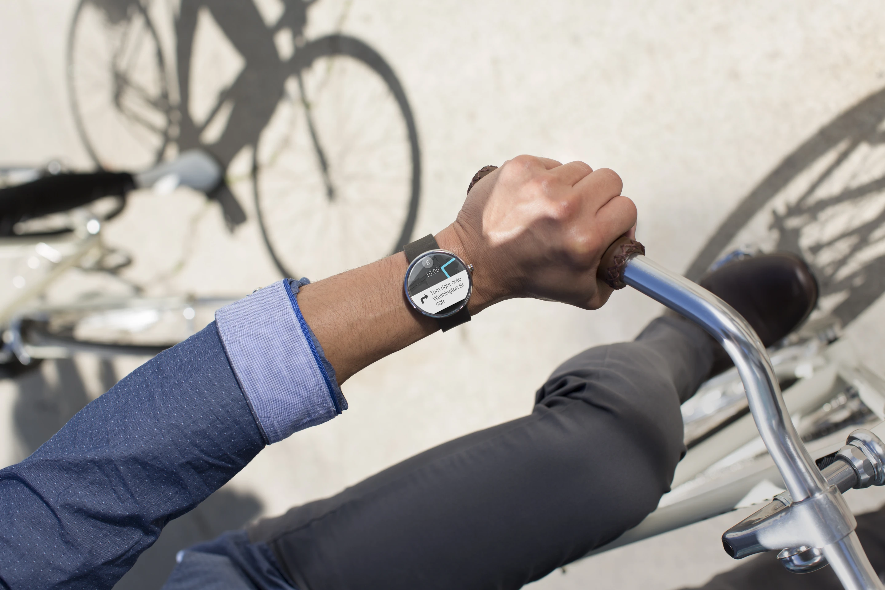 The Moto 360 will run on the Android Wear platform