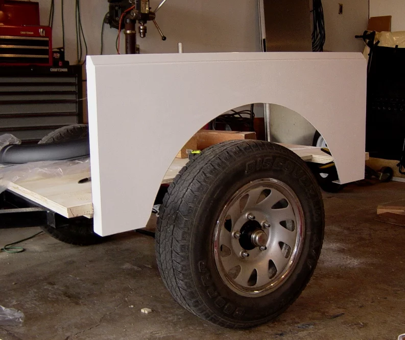 The Dinoot tub is made out of fiberglass