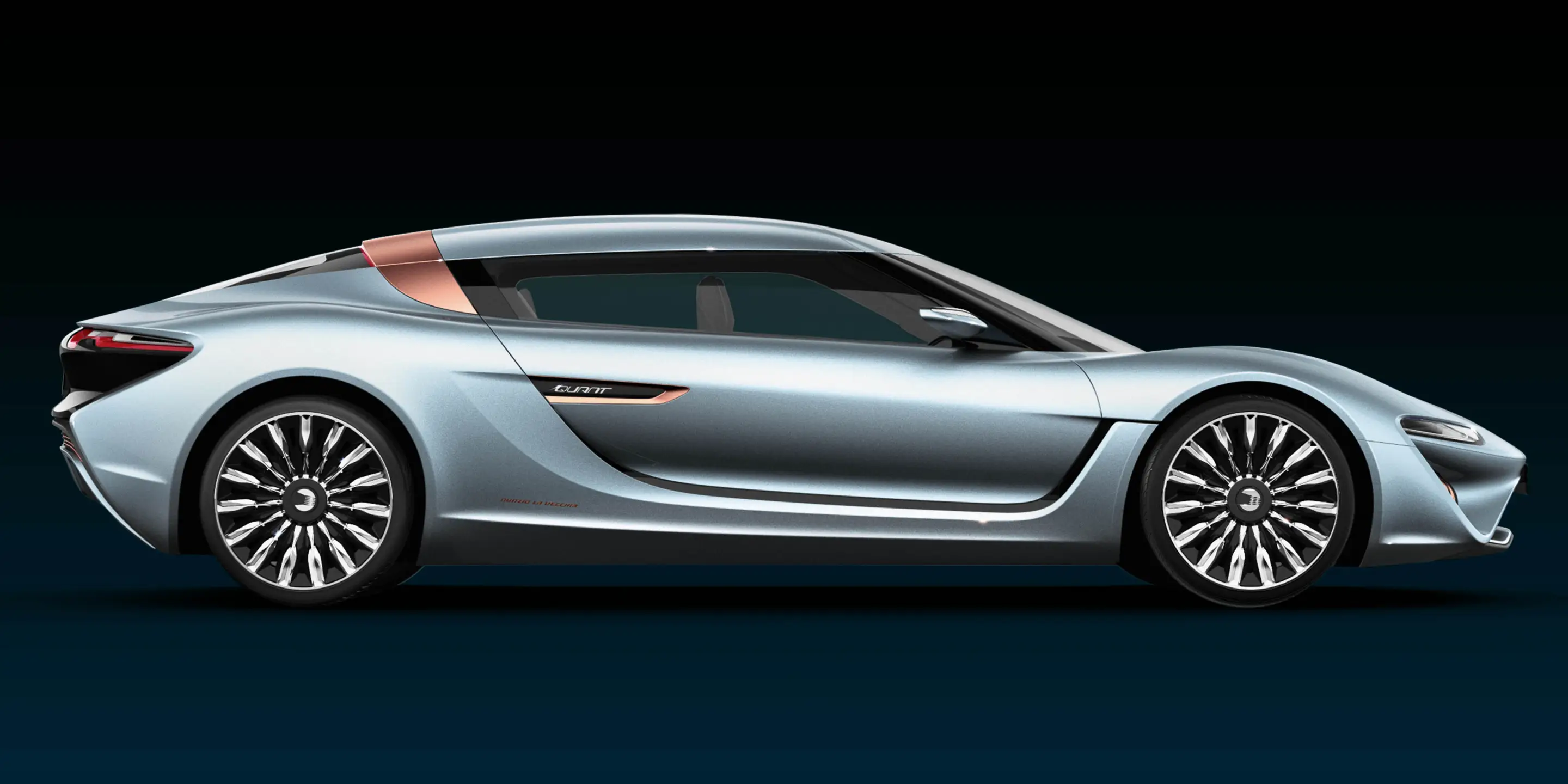 The Quant measures more than 17 ft (5.25 m) in length