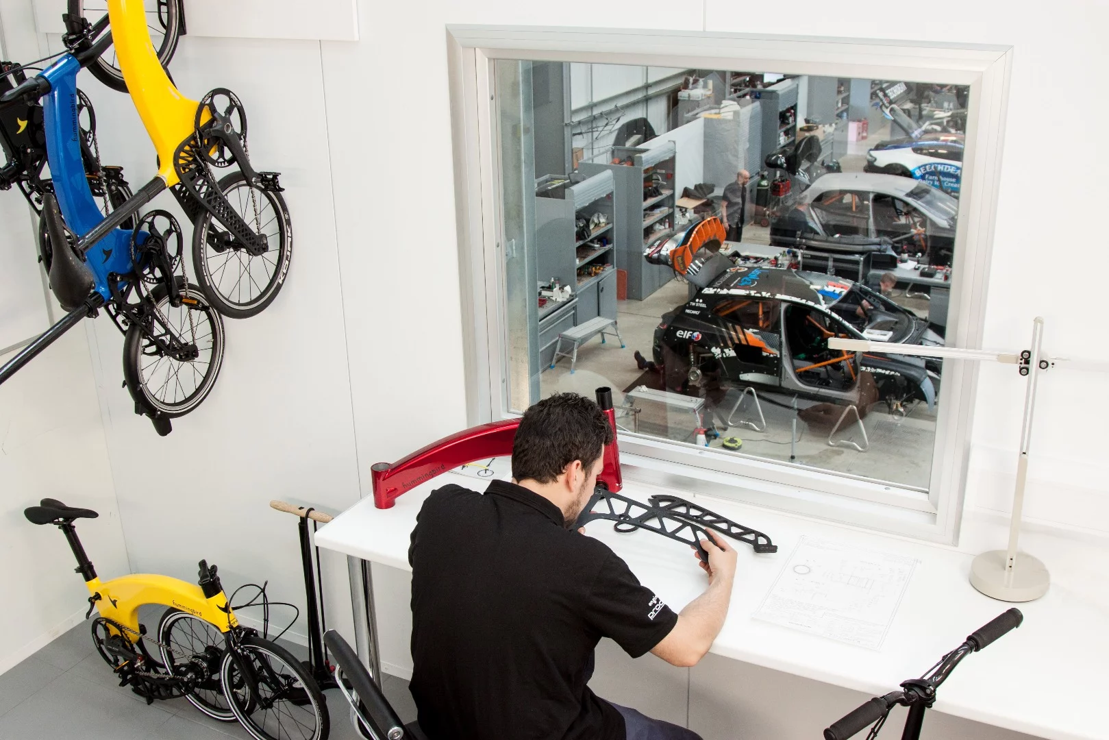 The Humminbird Electric's frame will be manufactured in the UK