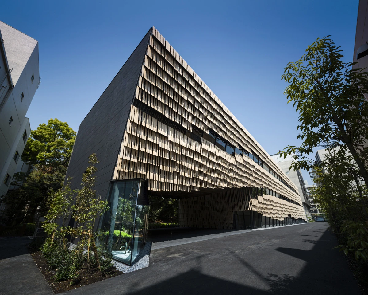 The Daiwa Ubiquitous Computing Research Building in Tokyo, by Kengo Kuma & Associates